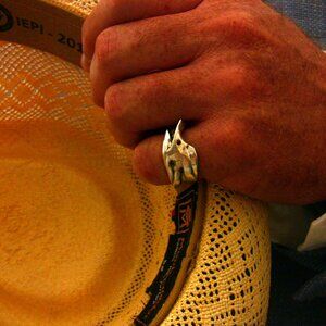 Marlin Ring by OPV on pure silver